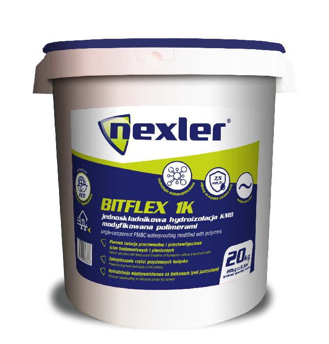 Bitaflex Bitumy wodne izolacja masa KMB